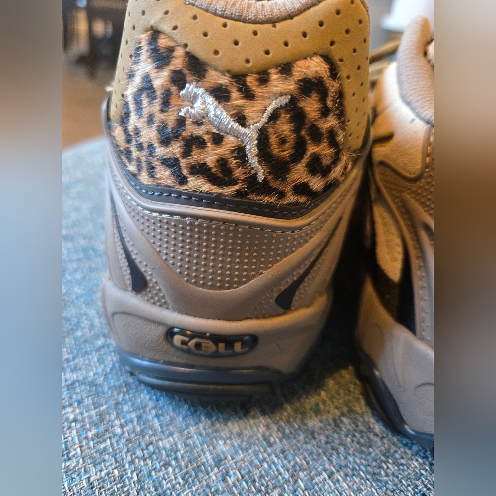 A$ap Rocky X Puma Inhale - Toasted Almond- Puma Black (Leopard) - Picture 4 of 11